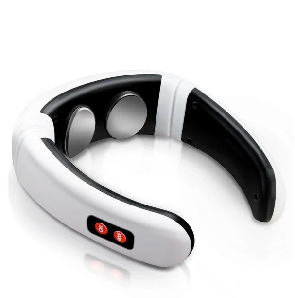 Electric Cervical Pulse Neck Massager Muscle Relax Massage Magnetic Therapy US
